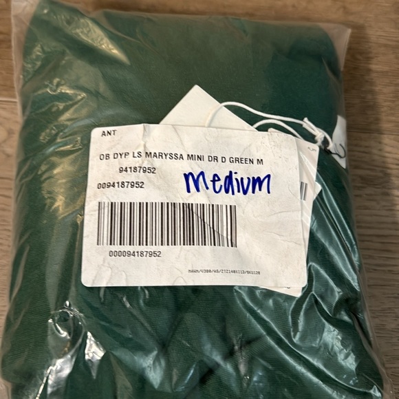 NWT! Daily Practice by Anthropologie Long-Sleeve Asymmetrical Mini Dress ☀️🧢 - Picture 5 of 8